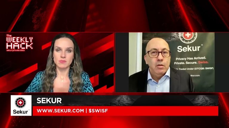 Sekur Privacy & Security: The Weekly Hack Segment interview with internet privacy expert Alain Ghiai