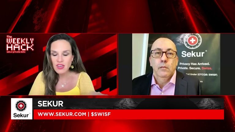 “Sekur Privacy & Security – Weekly Hack” segment with internet privacy expert Alain Ghiai