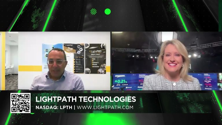 LightPath ( LPTH, $LPTH) Technologies Interview on New to The Street