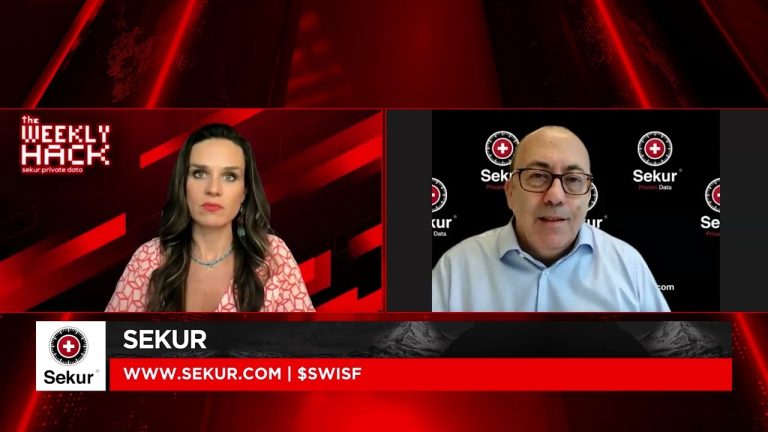 Sekur Weekly Hack with Ana Berry and Alain Ghiai | New to The Street 606, October 12, Bloomberg TV