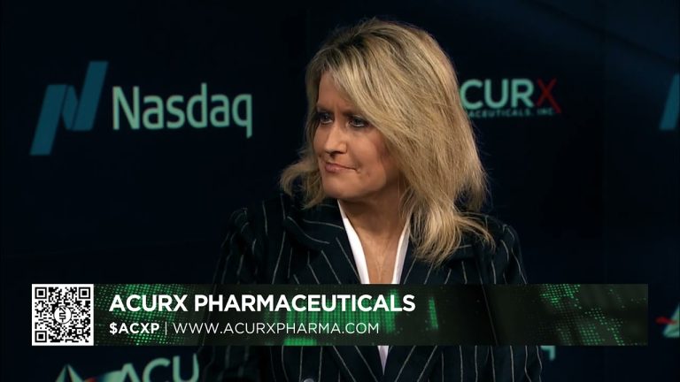 ACURX Interview | New to The Street 606, Bloomberg TV