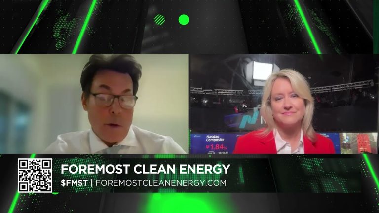 Interview with Jason Barnard, CEO of Foremost Clean Energy