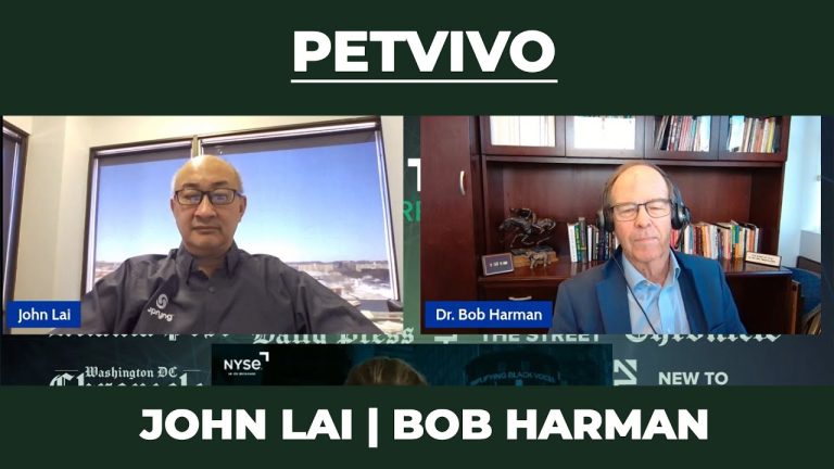 Ana Berry Interviews John Lai, CEO PetVivo, and Dr. Bob Harman