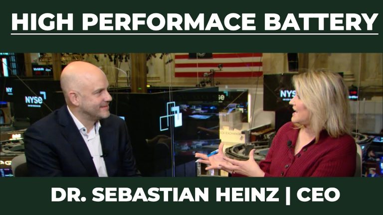 Dr. Sebastian Heinz, CEO High Performance Battery