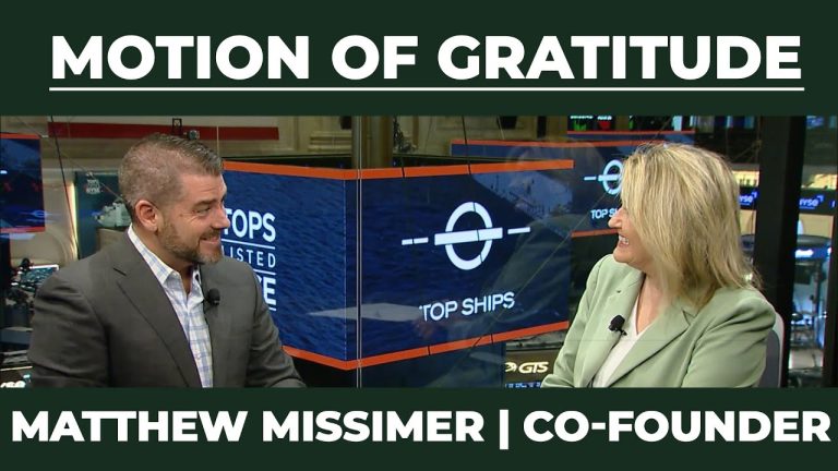 Matthew Missimer, CFO Motion of Gratitude