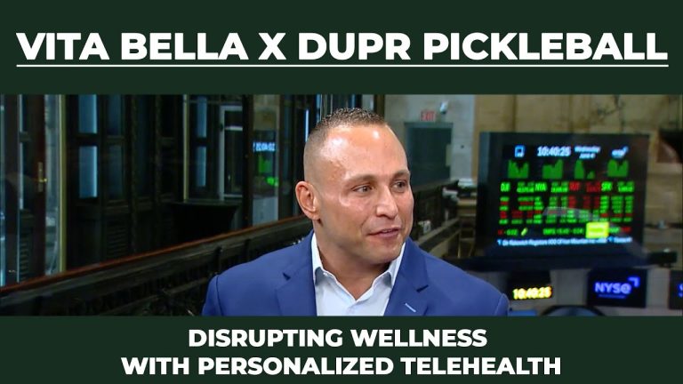 Disrupting Wellness with Personalized Telehealth | Vita Bella x DUPR Pickleball