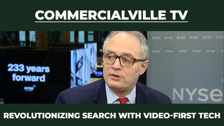 Revolutionizing Search with Video-First Tech | Commercialville.TV | New to The Street Ep. 659
