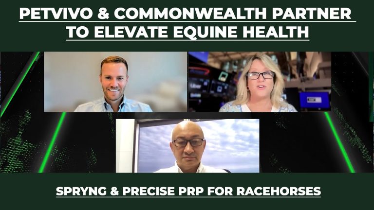 PetVivo & Commonwealth Partner to Elevate Equine Health – Spryng & Precise PRP for Racehorses