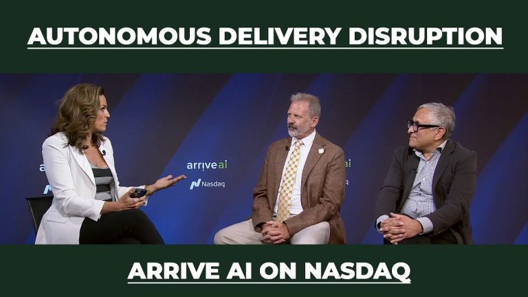 Autonomous Delivery Disruption | Arrive AI on Nasdaq