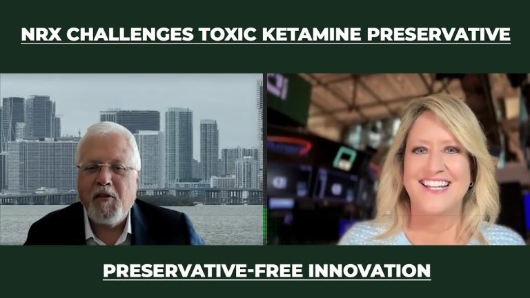 NRx Challenges Toxic Ketamine Preservative – Preservative-Free Innovation