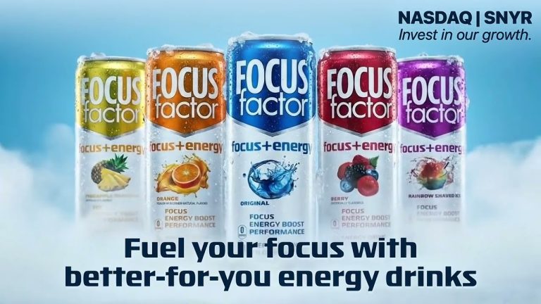 Synergy CHC (NASDAQ: SNYR) Launches Focus Factor Energy Drinks | Investor Growth Spotlight
