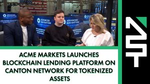 ACME Markets Launches Blockchain Lending Platform on Canton Network for Tokenized Assets