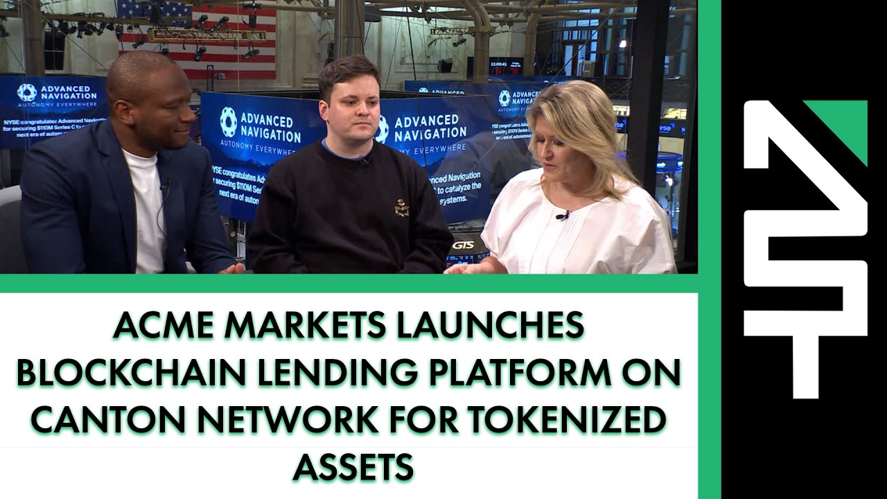 ACME Markets Launches Blockchain Lending Platform on Canton Network for Tokenized Assets