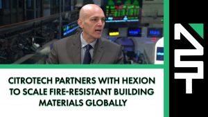 CitroTech Partners With Hexion to Scale Fire-Resistant Building Materials Globally