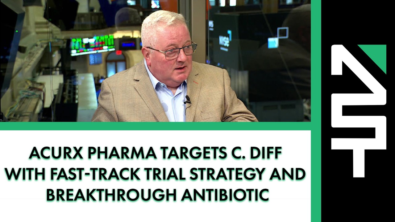 Acurx Pharma Targets C. diff With Fast-Track Trial Strategy and Breakthrough Antibiotic