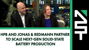 HPB and Jonas & Redmann Partner to Scale Next-Gen Solid-State Battery Production