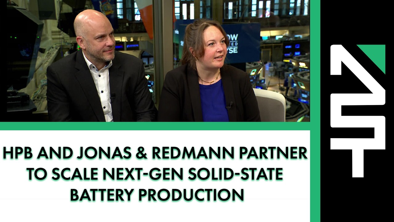HPB and Jonas & Redmann Partner to Scale Next-Gen Solid-State Battery Production