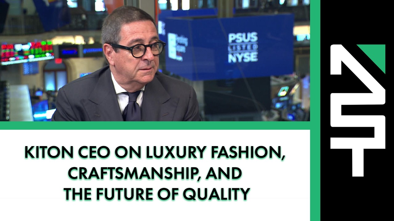 Kiton CEO on Luxury Fashion, Craftsmanship, and the Future of Quality