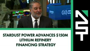 Stardust Power Advances $150M Lithium Refinery Financing Strategy