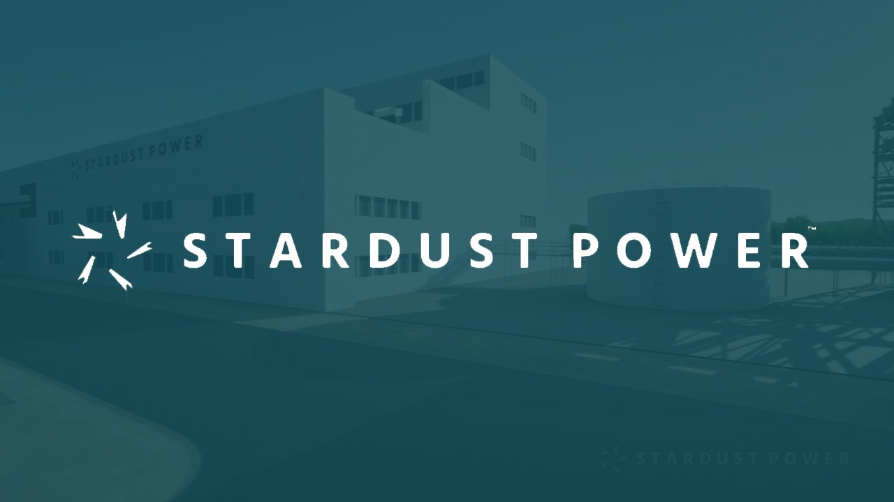 Stardust Power Joins DOE Program to Extract Lithium From U.S. Waste Streams