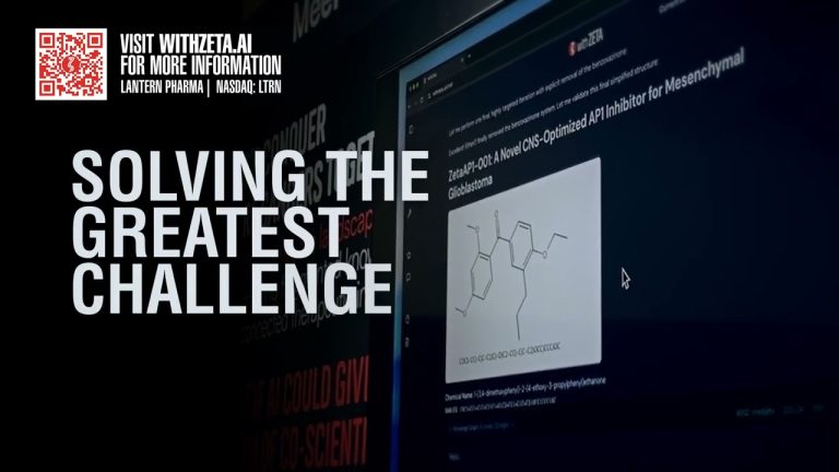 Lantern Pharma’s WithZeta AI Is Accelerating the Future of Cancer Drug Discovery